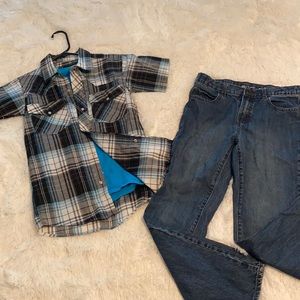 Boys size 10-12 outfit